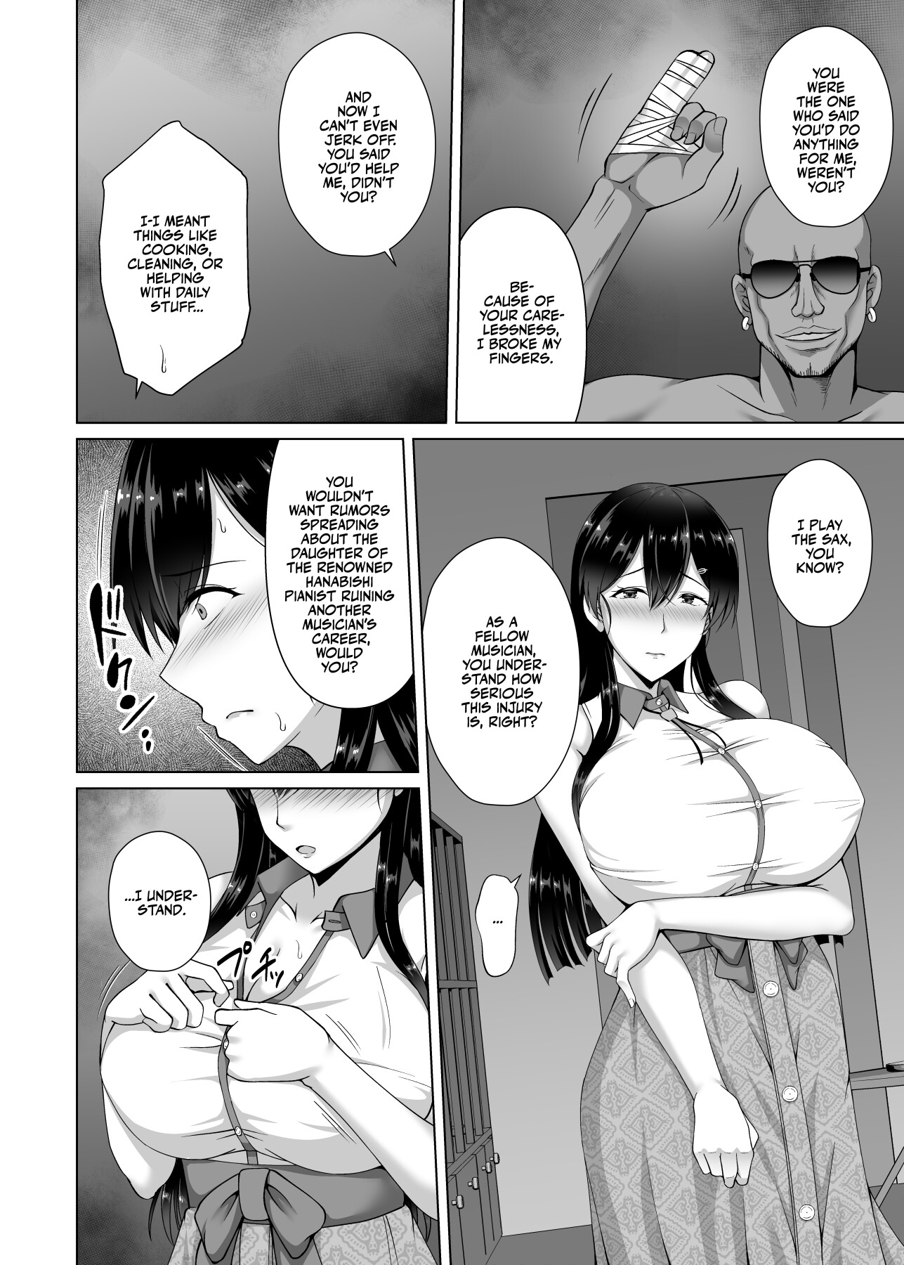 Hentai Manga Comic-The Real Reason She Changed Her Hair-Read-9